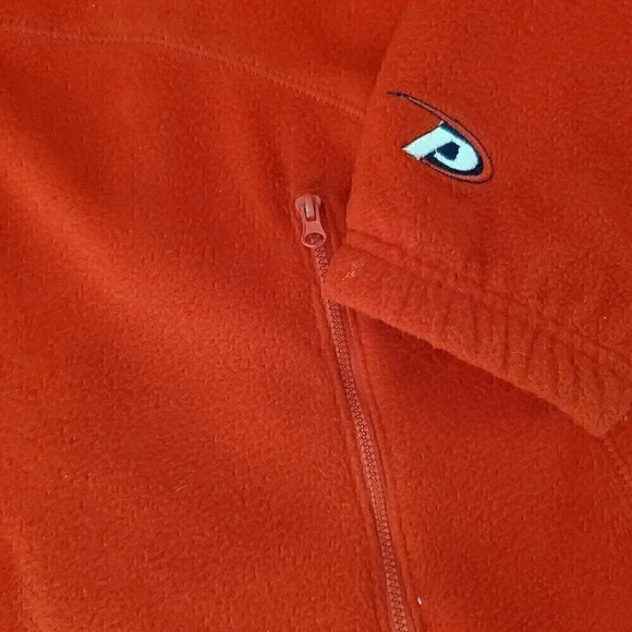 Men's PRO PLAYER Full-Zip Red Fleece Jacket Nebraska Cornhuskers SZ L Large - Picture 5 of 12